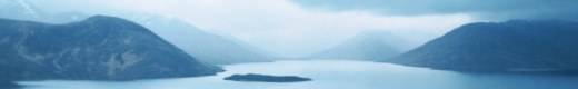 Knoydart`s Eastern fringe across Loch Quoich